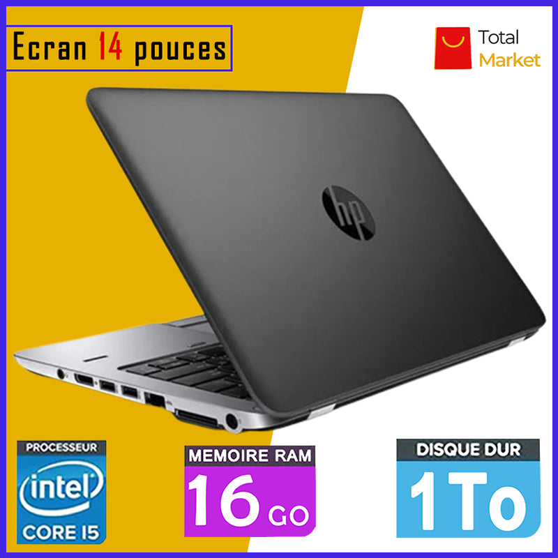 HP 840 G2 - 1 TERRA (1024gb) - RAM 16gb - Core i5 / Ecran 14 pouces - Processeur 2,5 GHZ / Clavier Retro-éclairé (Dans Carton)