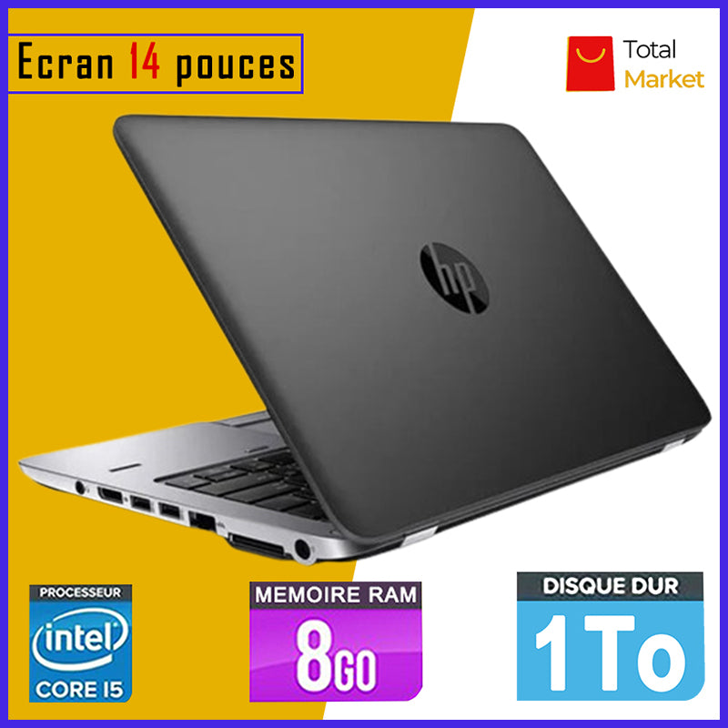 HP 840 G2 - 1 TERRA (1024gb) - RAM 8gb - Core i5 / Ecran 14 pouces - Processeur 2,5-2,6 GHZ