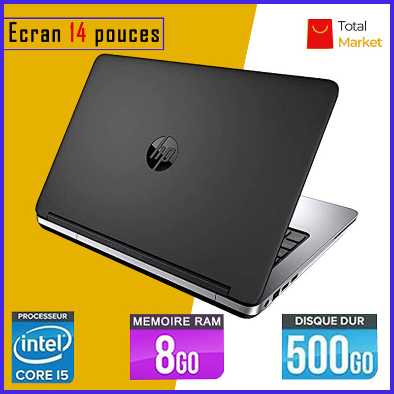 HP Probook 640 G1 - Core i5 - RAM 8gb - 500 Giga HDD  -  / Ecran 14 pouces - Processeur 2,3 GHZ (Dans Carton)