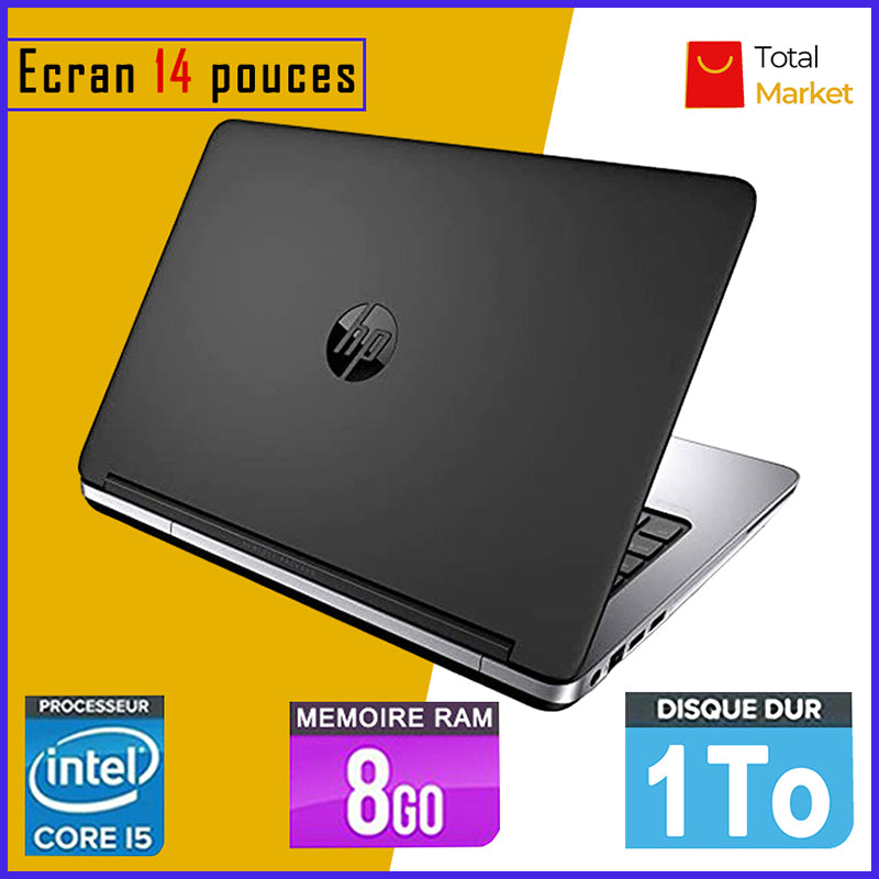 HP Probook 640 G1 - 1 TERRA - RAM 8gb - Core i5 / Ecran 14 pouces - Processeur 2,5 GHZ (Dans Carton)