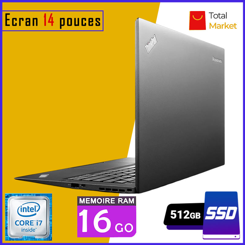 Lenovo ThinkPad X1 CARBON – Core i7 - RAM 16gb - 512gb SSD - 14 pouces (Dans Carton)