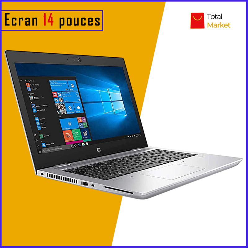 HP Probook 640 G4 - Core i5 - Ram 8gb avec deux (02) disques dur (256gb SSD et 500gb HDD) / Ecran 14 pouces - Processeur 2,7 GHZ - 7ème Génération